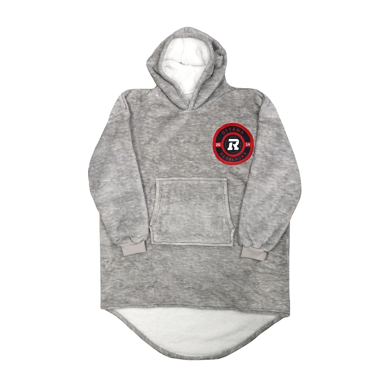 Couverture à capuche des Redblacks d'Ottawa
