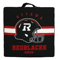 Coussin de stade des Rouge et Noir d'Ottawa