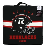 Coussin de stade des Rouge et Noir d'Ottawa