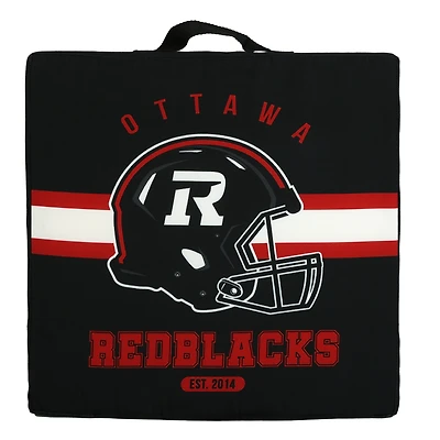 Coussin de stade des Rouge et Noir d'Ottawa