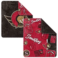  Ottawa Senators 50" x 60" Dream Weave Throw Blanket