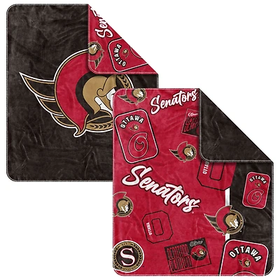  Ottawa Senators 50" x 60" Dream Weave Throw Blanket