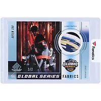 Artem Zub Ottawa Senators 2024-25 Upper Deck SP Game Used Global Series Game Used Logo Relic #GSF-AZ #2/2 Card