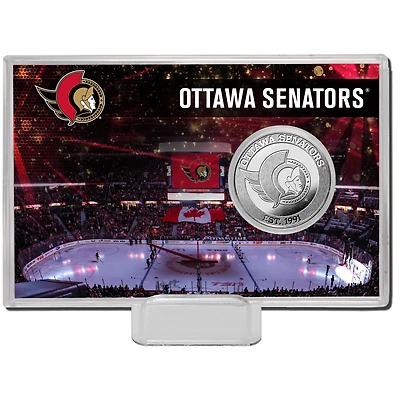 Historique de l'équipe des Sénateurs d'Ottawa Highland Mint - Coin Card