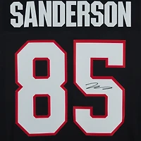 Maillot noir autographié des Fanatics Breakaway des Sénateurs d'Ottawa par Jake Sanderson