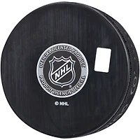 Jake Sanderson Rondelle de hockey autographiée des Sénateurs d'Ottawa