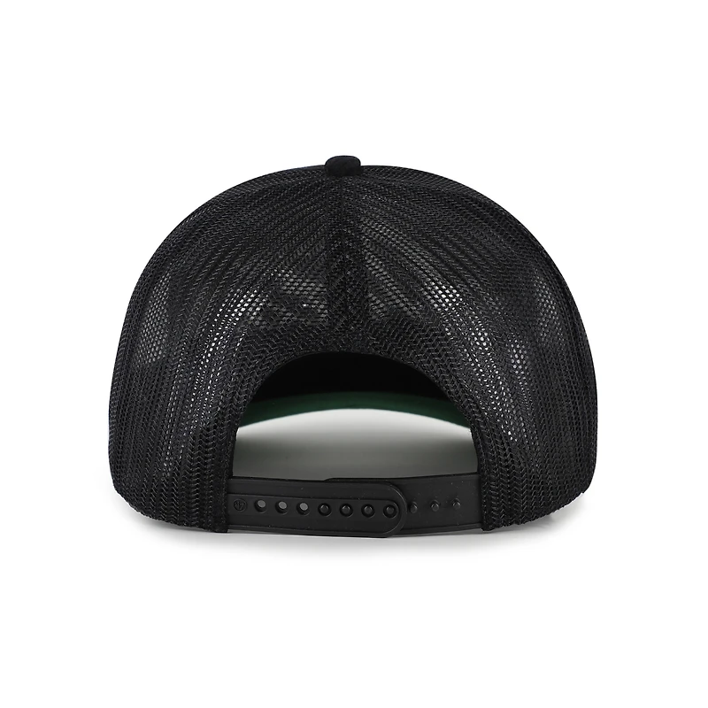 Men's '47  Black Ottawa Senators Double Header Mesh Hitch Adjustable Hat