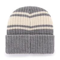 Men's '47  Gray Ottawa Senators Harbor Stripe Cuffed Knit Hat