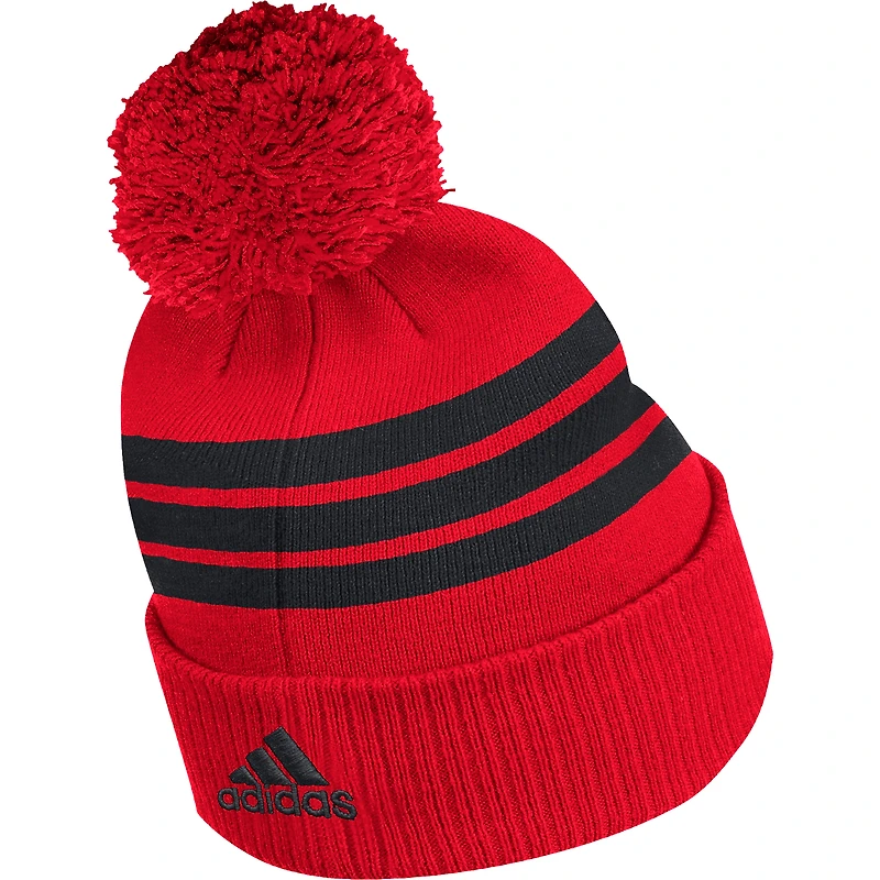 AD7 SNATRS NOIR FA21 LNH AD7 3 BANDES REVÊTEMENT POM TRICOT BONNET