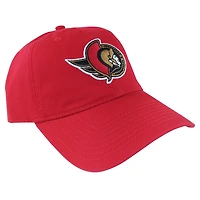 Men's American Needle  Red Ottawa Senators Blue Line Adjustable Hat