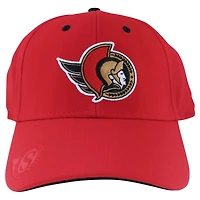 Casquette flexible principale E-Boss des Sénateurs d'Ottawa American Needle rouge pour hommes