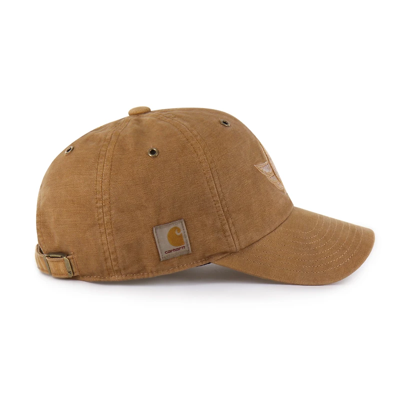 Men's Carhartt x '47 Brown Ottawa Senators Dyed Clean Up Adjustable Hat