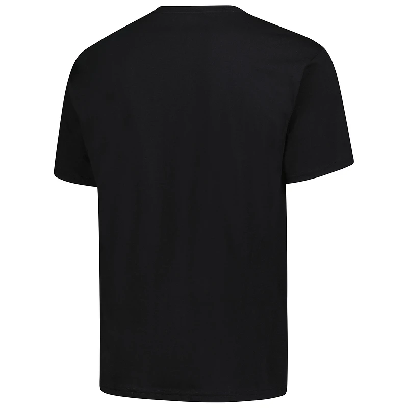 T-shirt noir Champion pour homme avec logo principal des Sénateurs d'Ottawa
