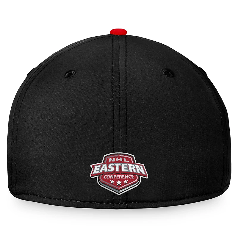 Casquette flexible bicolore fondamentale des Sénateurs d'Ottawa Fanatics pour hommes, noir/rouge