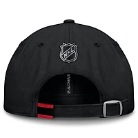 Men's Fanatics Black Ottawa Senators Authentic Pro Rink Prime Adjustable Hat