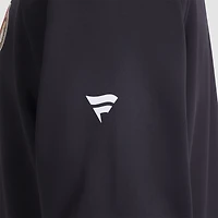 Pull raglan à quart de zip noir authentique Pro Rink des Sénateurs d'Ottawa Fanatics pour homme