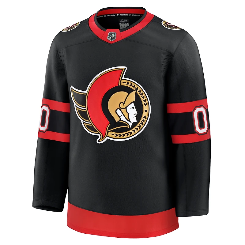 Maillot personnalisé haut de gamme pour homme Fanatics White Ottawa Senators Away