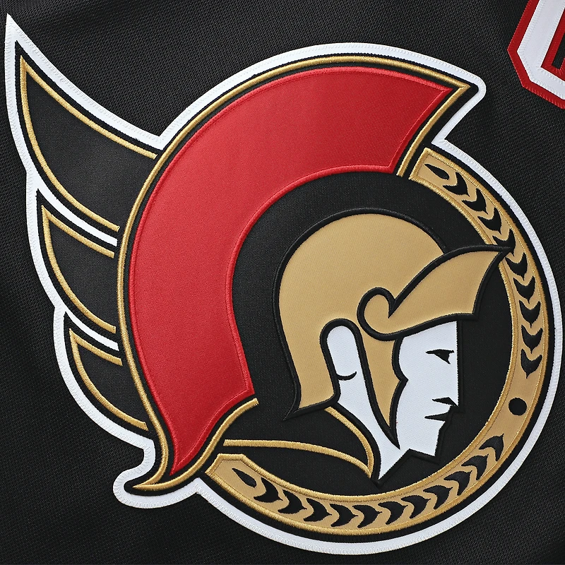 Men's Fanatics Black Ottawa Senators Home Premium Jersey