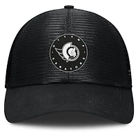 Casquette ajustable en maille noire Sin Bin des Sénateurs d'Ottawa Fanatics pour hommes