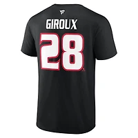 Fanatics pour hommes Claude Giroux Black Ottawa Senators Special Edition 2.0 - T-shirt avec nom et numéro