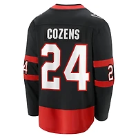 Men's Fanatics Dylan Cozens Black Ottawa Senators Home Breakaway Jersey