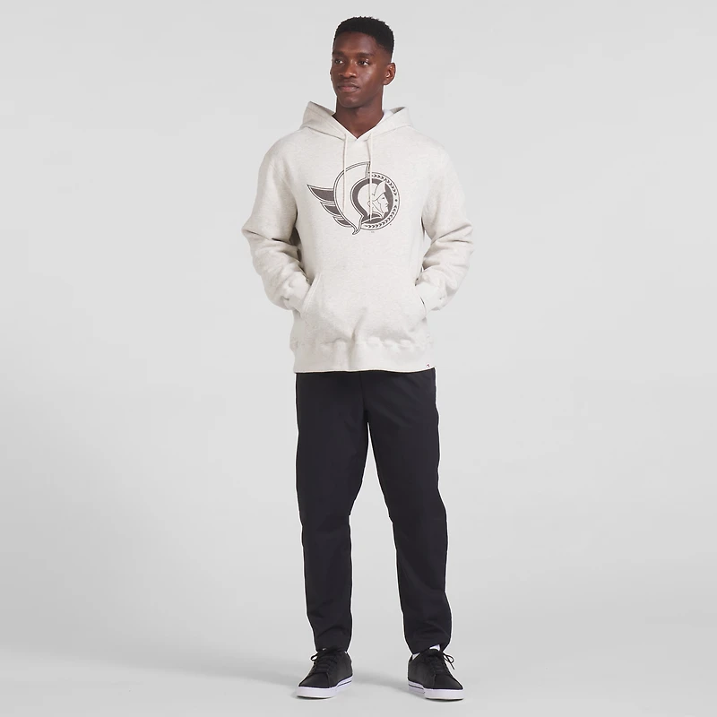 Sweat à capuche en molleton gris Fanatics pour hommes des Sénateurs d'Ottawa fabriqué au Canada