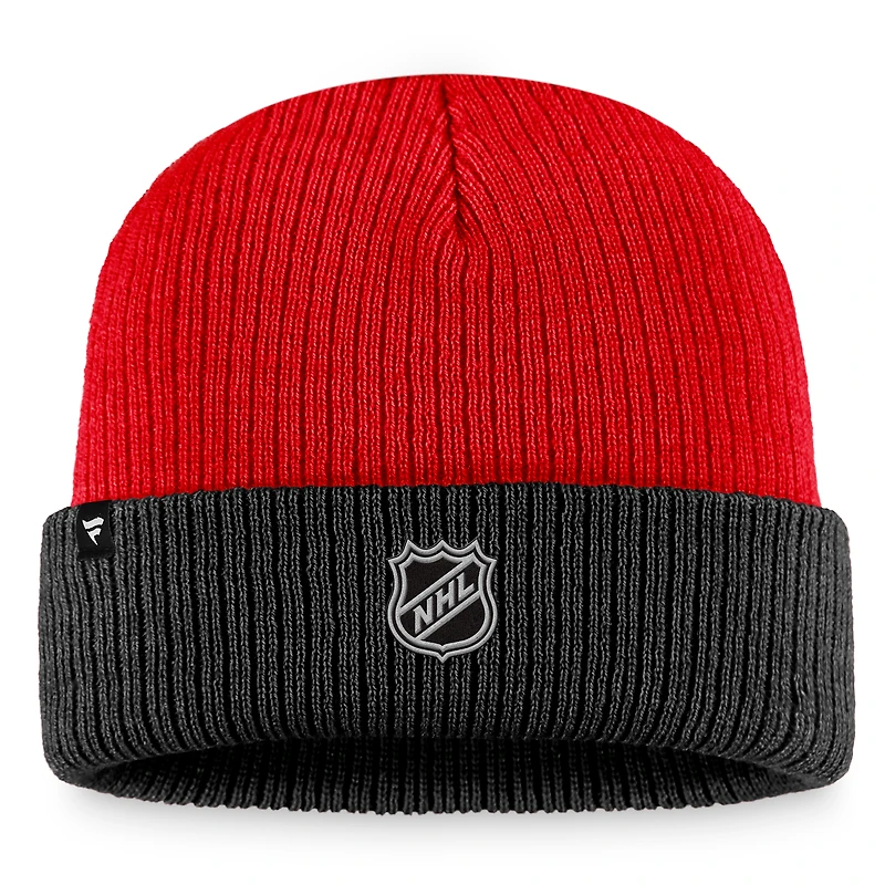 Men's Fanatics  Red Ottawa Senators Vintage Heritage Cuffed Knit Hat