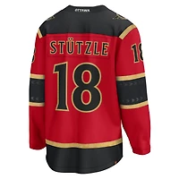 Men's Fanatics Tim Stutzle Red Ottawa Senators Alternate Breakaway Jersey