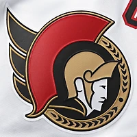 Men's Fanatics White Ottawa Senators Away Premium Custom Jersey