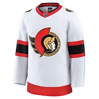Maillot extérieur de qualité supérieure pour hommes Fanatics, blanc, Sénateurs d'Ottawa