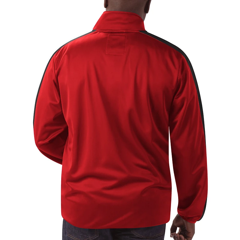 Men's G-III Sports by Carl Banks Red Ottawa Senators Playmaker - Full-Zip Track Jacket