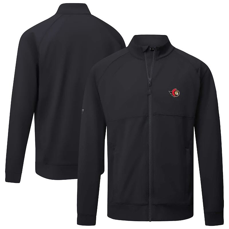 Men's Levelwear  Black Ottawa Senators Insignia Core Full-Zip Jacket