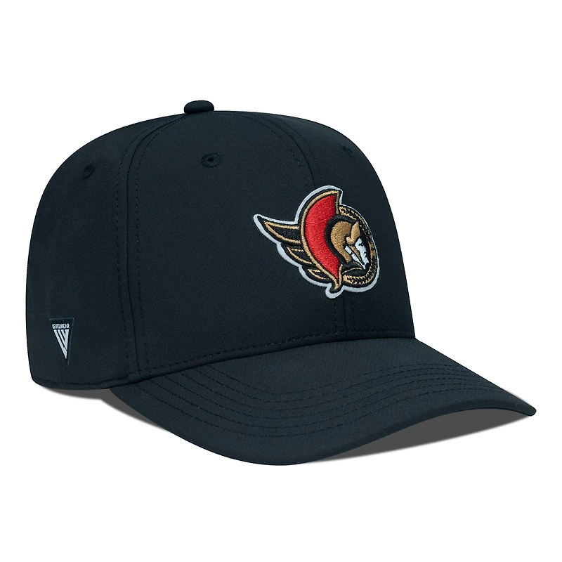Men's Levelwear Black Ottawa Senators  Rise Flex Hat