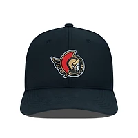Casquette Rise Flex noire pour homme des Sénateurs d'Ottawa Levelwear