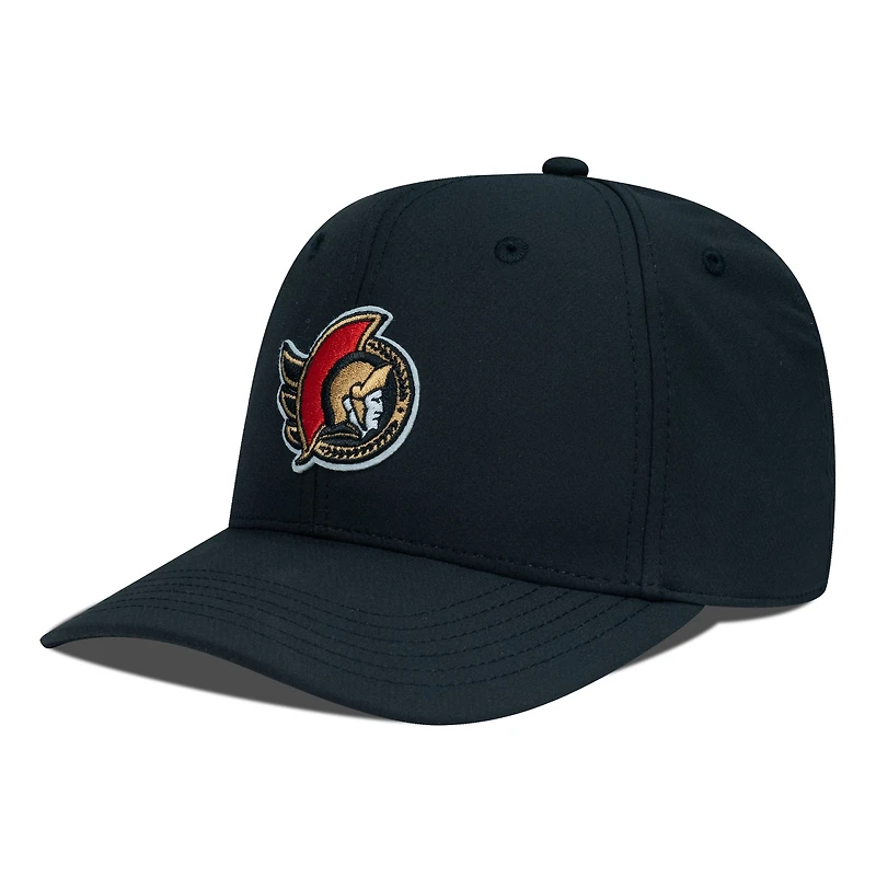 Men's Levelwear Black Ottawa Senators Rise Flex Hat