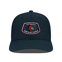 Casquette Rise Skylight Flex noire pour homme des Sénateurs d'Ottawa Levelwear
