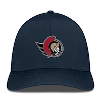Casquette Zeta Insignia Core Flex noire pour homme des Sénateurs d'Ottawa Levelwear