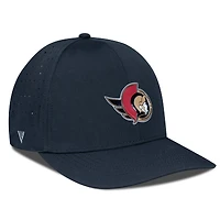 Casquette Zeta Insignia Core Flex noire pour homme des Sénateurs d'Ottawa Levelwear