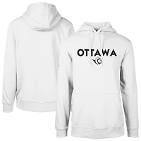 Sweat à capuche blanc pour homme Levelwear Ottawa Senators Podium City Capsule