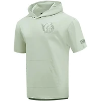 Men's Pro Standard Green Ottawa Senators Neutral Short Sleeve Pullover Hoodie
