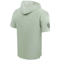 Men's Pro Standard Green Ottawa Senators Neutral Short Sleeve Pullover Hoodie