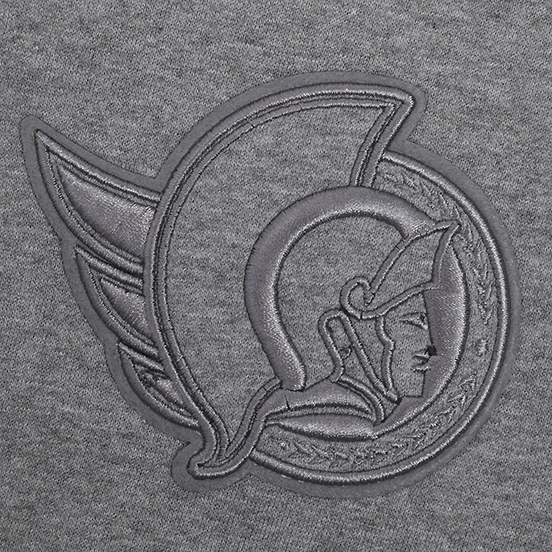 Men's Pro Standard Heather Gray Ottawa Senators Neutral Pullover Hoodie