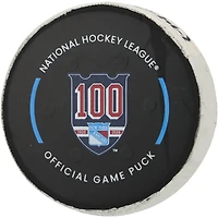 Rondelle de but utilisée par Nick Jensen des Sénateurs d'Ottawa contre les Rangers de New York le 14 janvier 2026