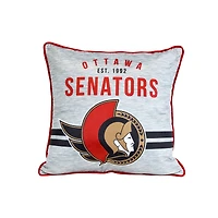 Ensemble de 3 jetés et oreillers des Sénateurs d'Ottawa