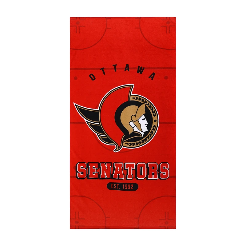 Ottawa Senators Beach Towel