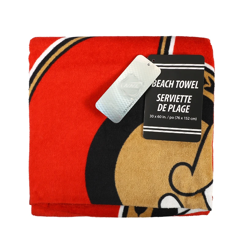 Ottawa Senators Beach Towel
