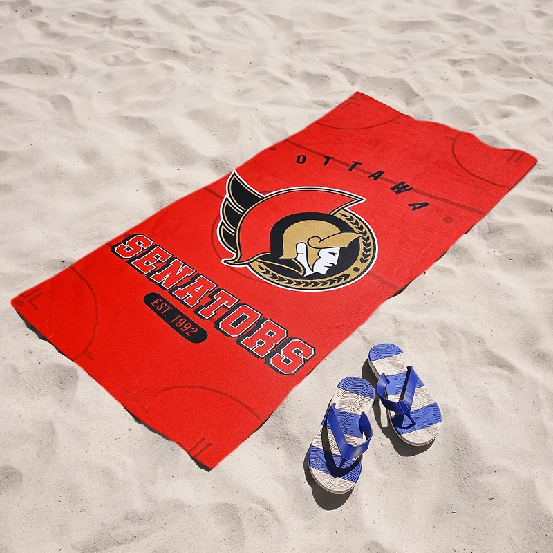 Ottawa Senators Beach Towel