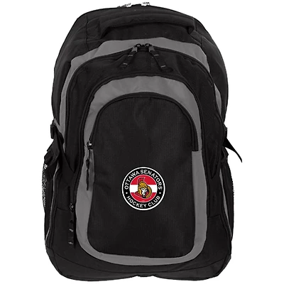 Ottawa Senators Black and Gray - Backpack