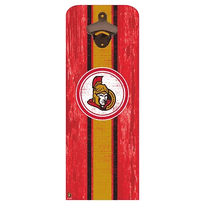 Ottawa Senators Wall Mounted Bottle - Opener