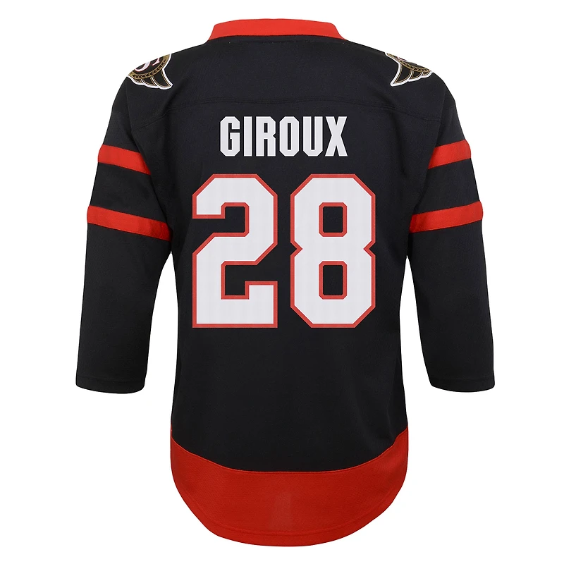 Preschool Claude Giroux Black Ottawa Senators 2020-21 Home Replica Player - Jersey